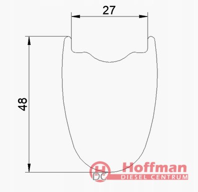 Koła gravelowe MICHE GRAFF AERO full CARBON zawodnicze