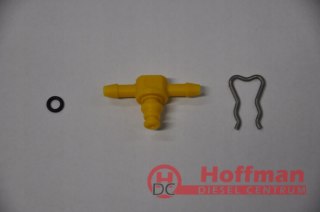 Króciec nadmiarowy przelewowy wtryskiwacza BOSCH Common Rail PRZELOTOWY