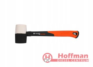 Młotek gumowy z trzonkiem fiberglass 450 g Extreme / TEGER