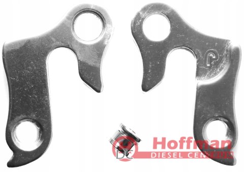 Hak do ramy przerzutki Italbike aluminiowy srebrny 15 g