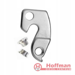 Hak przerzutki GW-9C GH-023 aluminiowy do Centurion Merida Storck srebrny