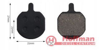 Klocki CORSAR półmetaliczne HAYES SOLE MX2 MX3 MX4 MX5