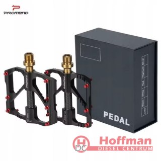 Pedały platformowe PROMEND Carbon oś TYTAN ultralight