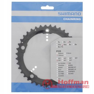 Zębatka korby shimano 105 FC-5703 39z czarna 3x10