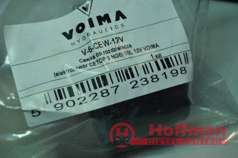 CEWKA DO ROZDZIELACZA Voima V-6-CEW-12V ELEKTROZAWÓR CETOP 3 NG6 50L