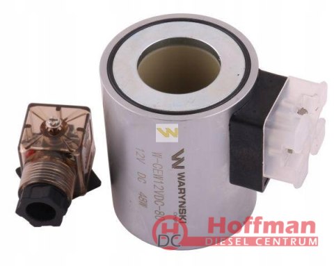 Cewka dzielnika elektrozaworu 12V DC 48W Waryński automat