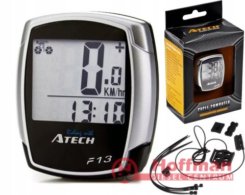Licznik rowerowy ATECH Tu-13 13 funkcji