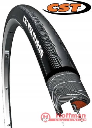Opona rowerowa CST RECOURSE TR-CS412 rozmiar koła 28 " 23 mm 340 g