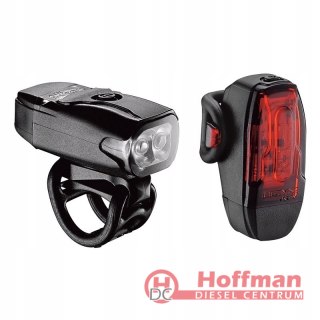 Zestaw lampek rowerowych LEZYNE KTV DRIVE przód+tył USB