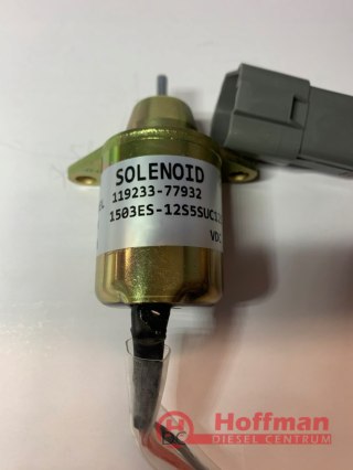 119233-77932 CEWKA GASZENIA ELEKTROZAWÓR YANMAR 2TNV70 3TNV76 3TNE88 3TNV88