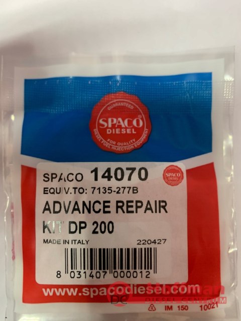 DELPHI ZESTAW NAPRAWCZY USZCZELKI POMPY WTRYSKOWEJ DP200 PERKINS CASE JCB