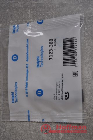 Delphi 7123-388 oryginalny zestaw łopatki pompki zasilającej skrzydełka dpa