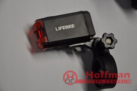 Oświetlenie lampki rowerowe Lifebee akumulator usb