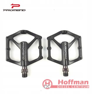 PEDAŁY PLATFORMOWE PINY MTB PROMEND PD-M46 LEKKIE CZARNE ŁOŻYSKA