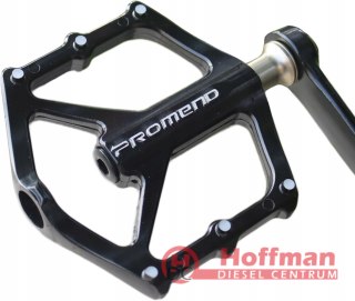 PEDAŁY PLATFORMOWE PINY MTB PROMEND PD-M46 LEKKIE CZARNE ŁOŻYSKA