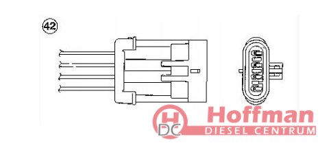 SONDA LAMBDA OZA341-W2 LANOS MATIZ MAGNETI MARELLI