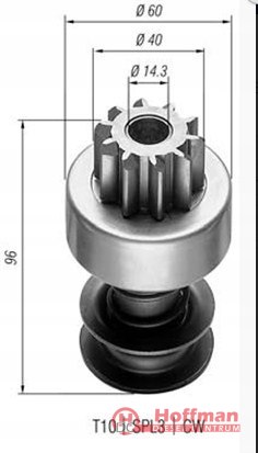 BENDIKS AMB0018 FORD 10 ZĘBÓW MAGNETI