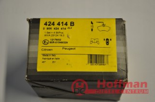 BOSCH KLOCKI HAMULCOWE CITROEN PRZÓD BERLINGO XSAR