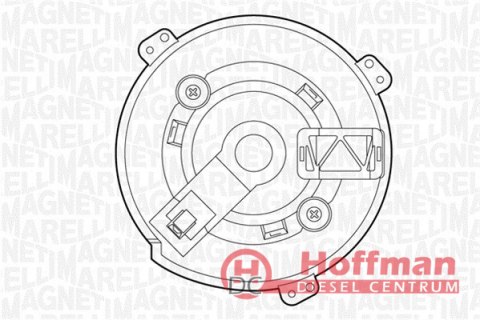 WENTYLATOR NAGRZEWNICY MAGNETI MTC520AX DUCATO